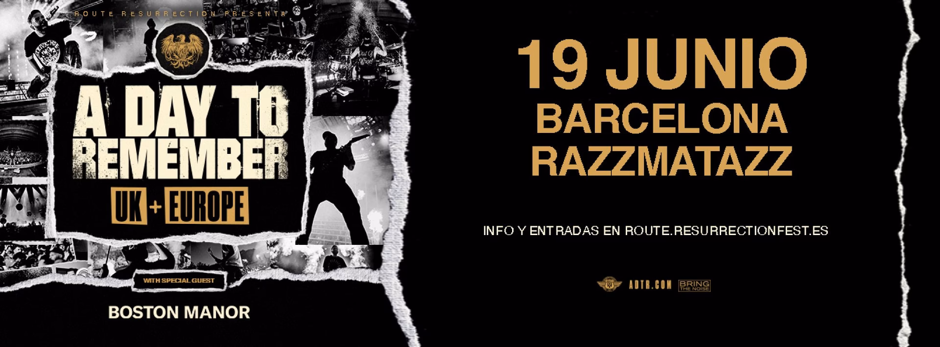 ¿Quién está de gira con A Day to Remember?