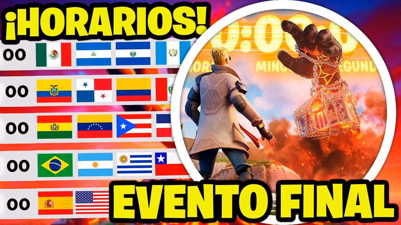 ¿A qué hora es el evento en vivo de Fortnite?