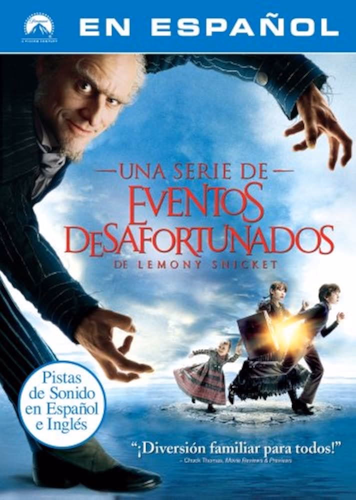 What is the Latin phrase in the series of unfortunate events?