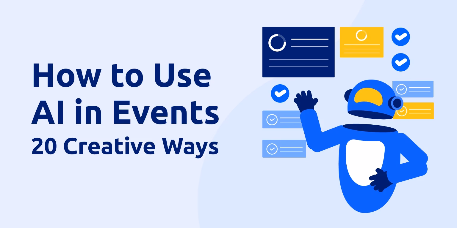 How is AI used in events?