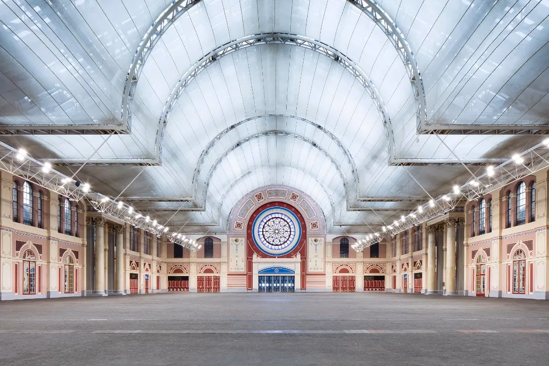 What was filmed at Alexandra Palace?