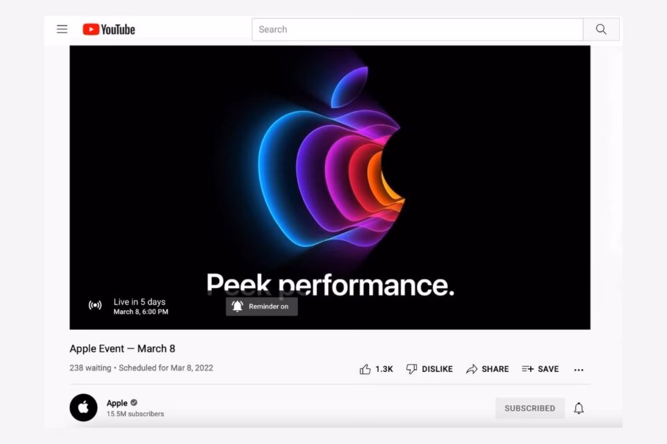 Does Apple have a live streaming service?