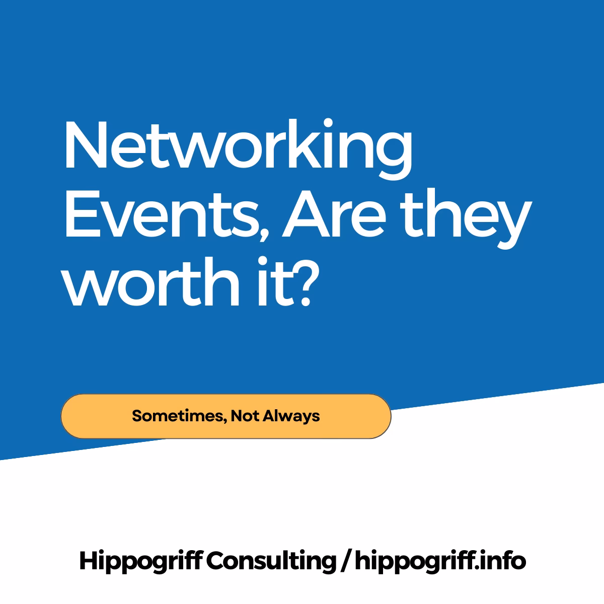 How long should a networking event last?
