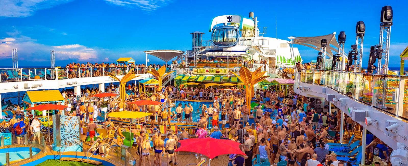 What happens on the Atlantis cruise?