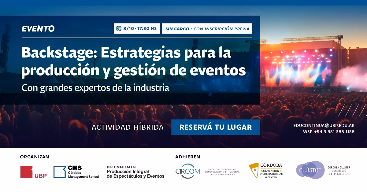 ¿Qué significa estar en backstage?