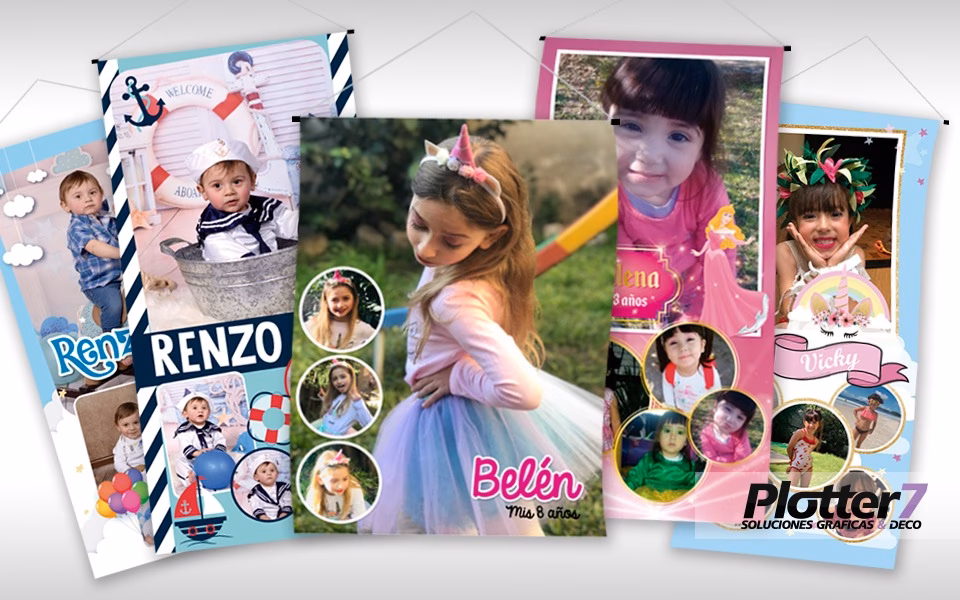 ¿Cómo se llama el banner para fotos?