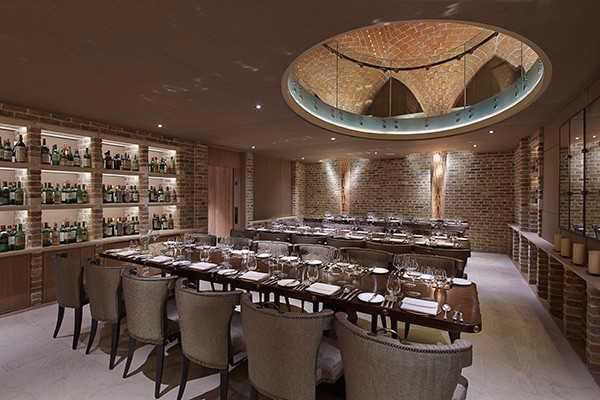 How big is the Berry Brothers Cellar?