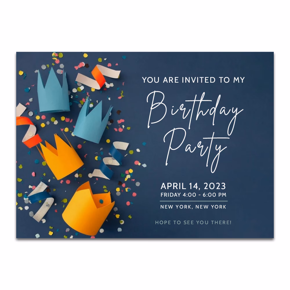 How do I write a birthday invitation?