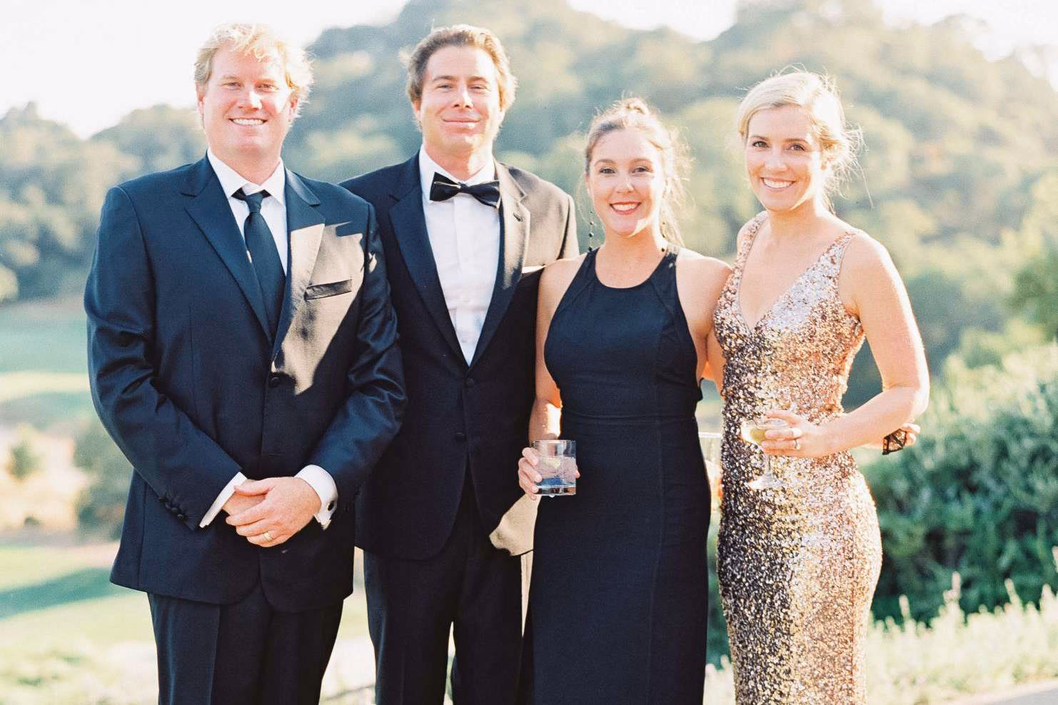 Can I wear a black dress to a black tie event?