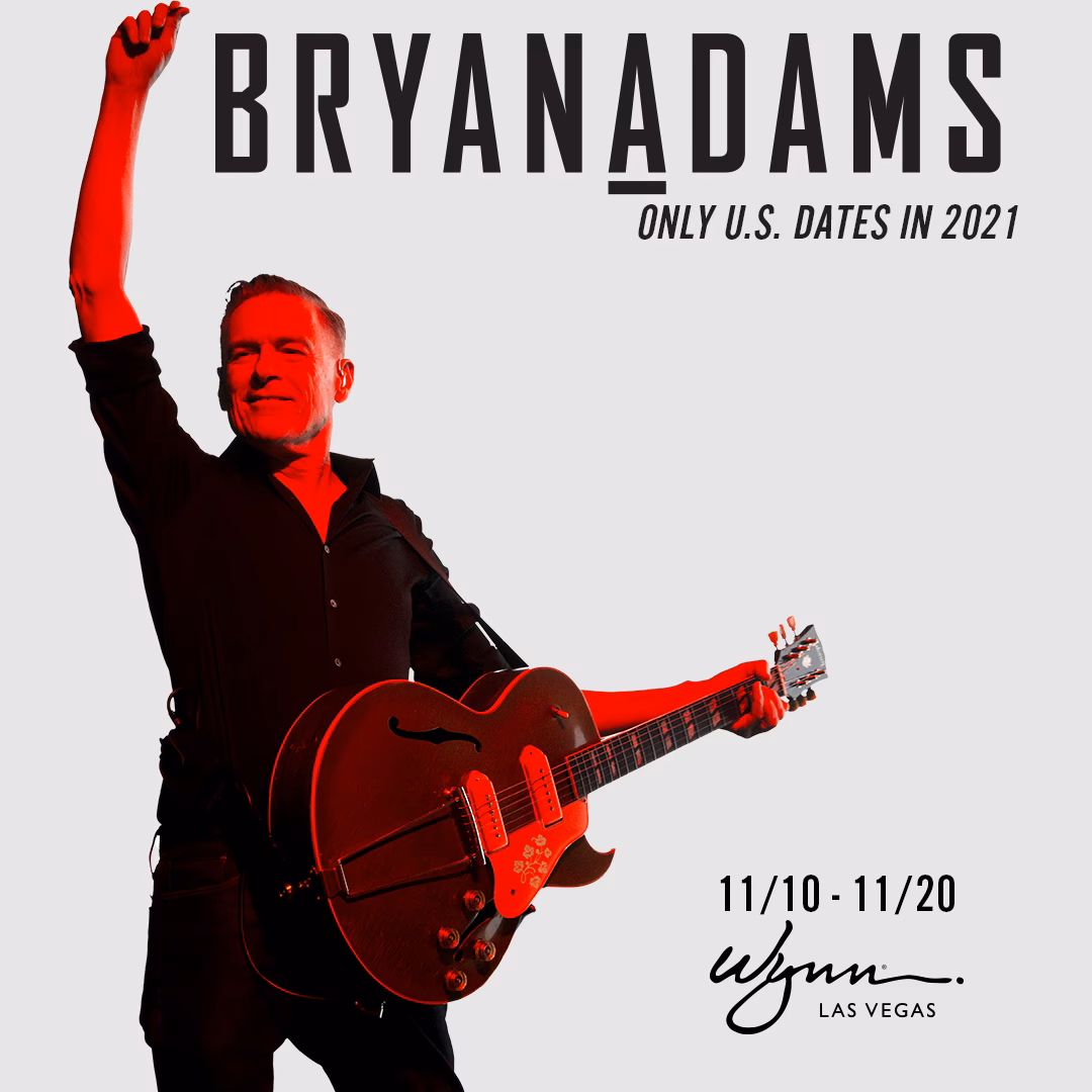 What was Bryan Adams famous for?