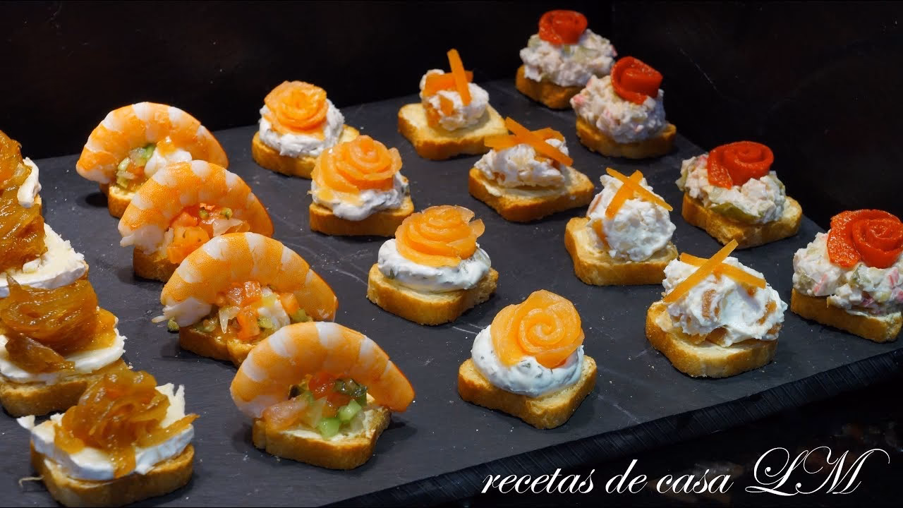 ¿Cuántos canapés entran en 1 kg?