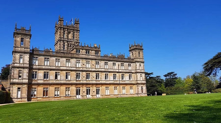 ¿Qué casa se utiliza en Downton Abbey?