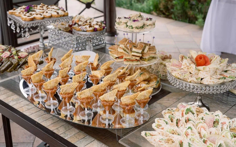What is an event in catering?