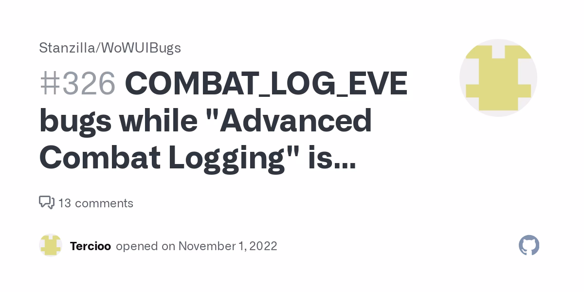 What does advanced combat logging do?