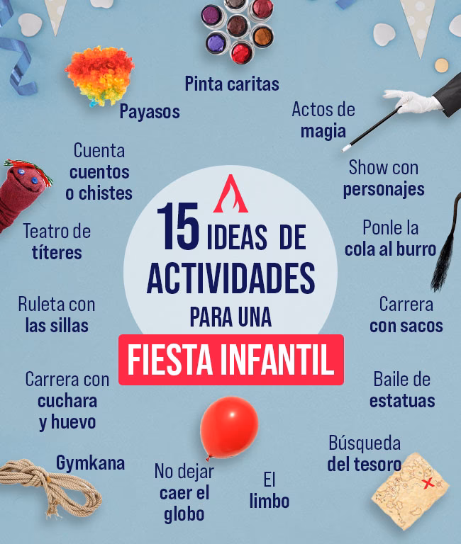 ¿Cómo empezar una fiesta infantil?