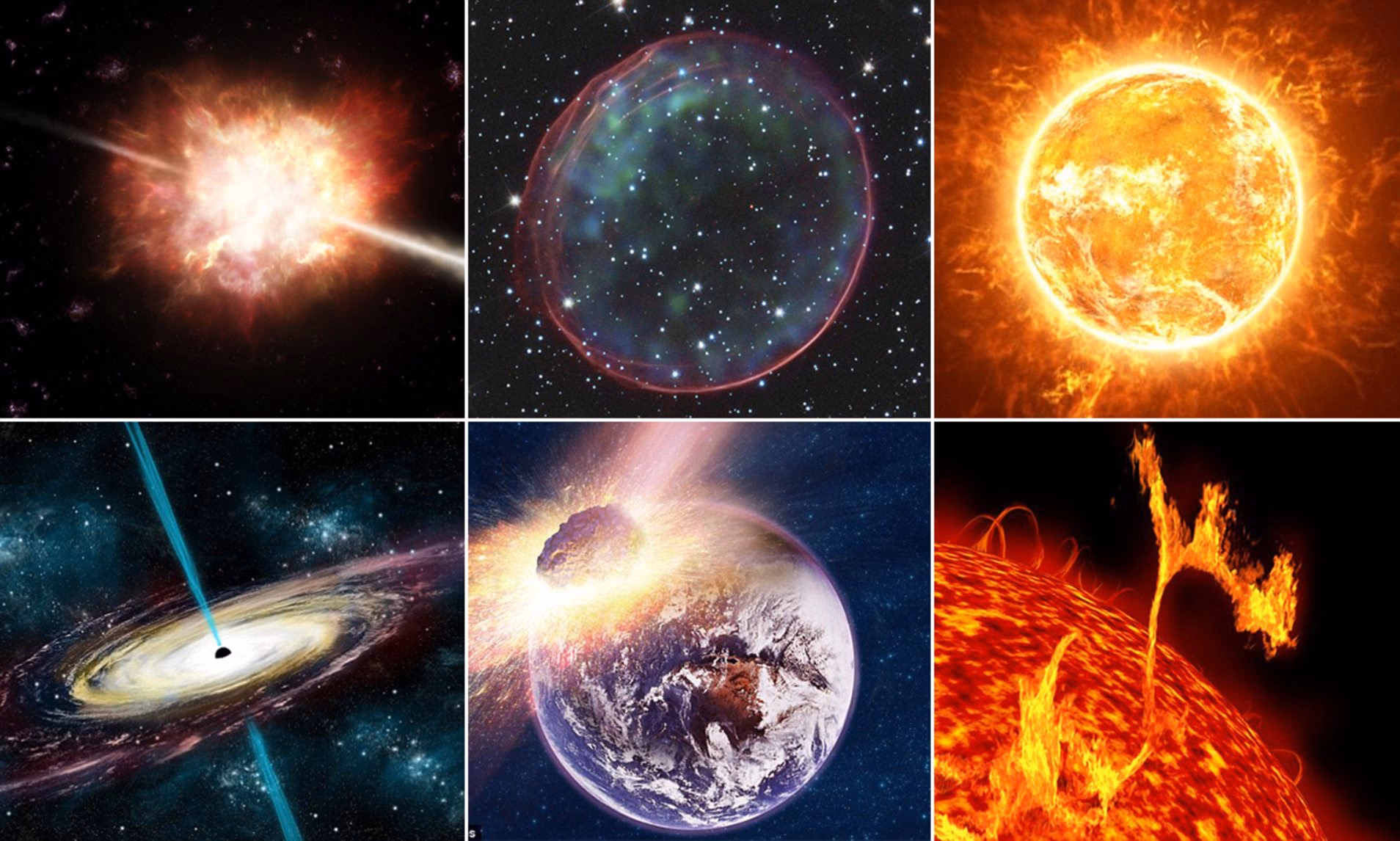 What are cosmic events?