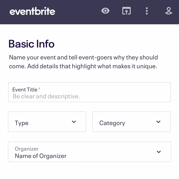 ¿Cómo generar un evento en Eventbrite?