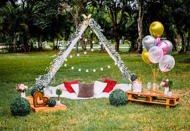 ¿Cómo decorar una fiesta en el parque?