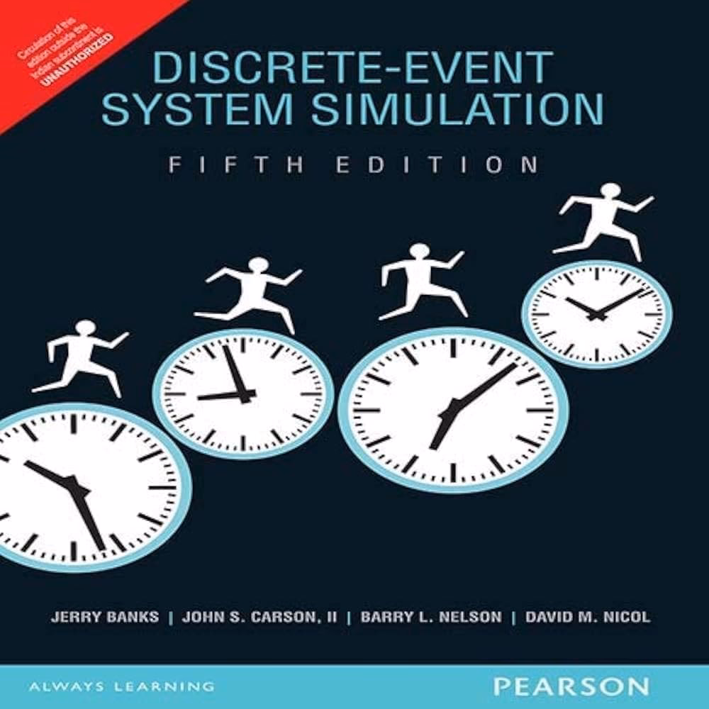 What is an example of a discrete system simulation?