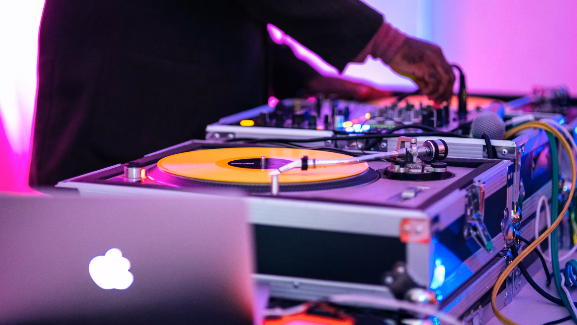 What is meant by DJ party?