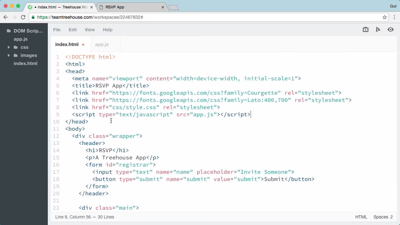 What is the DOMContentLoaded event?