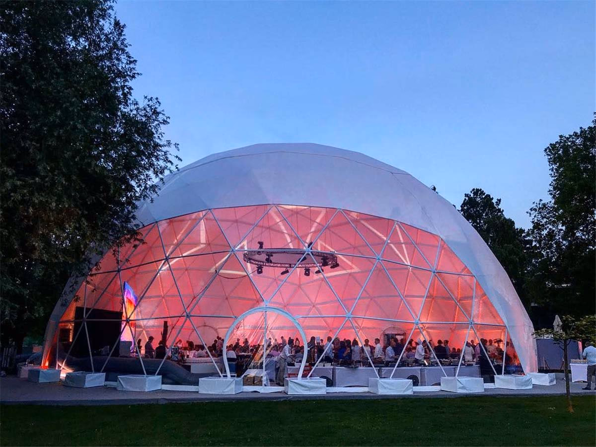 What is a domed tent called?