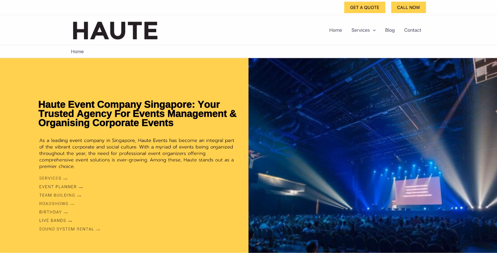 What are the biggest event management companies?