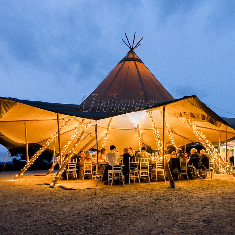 What is a tipi party?