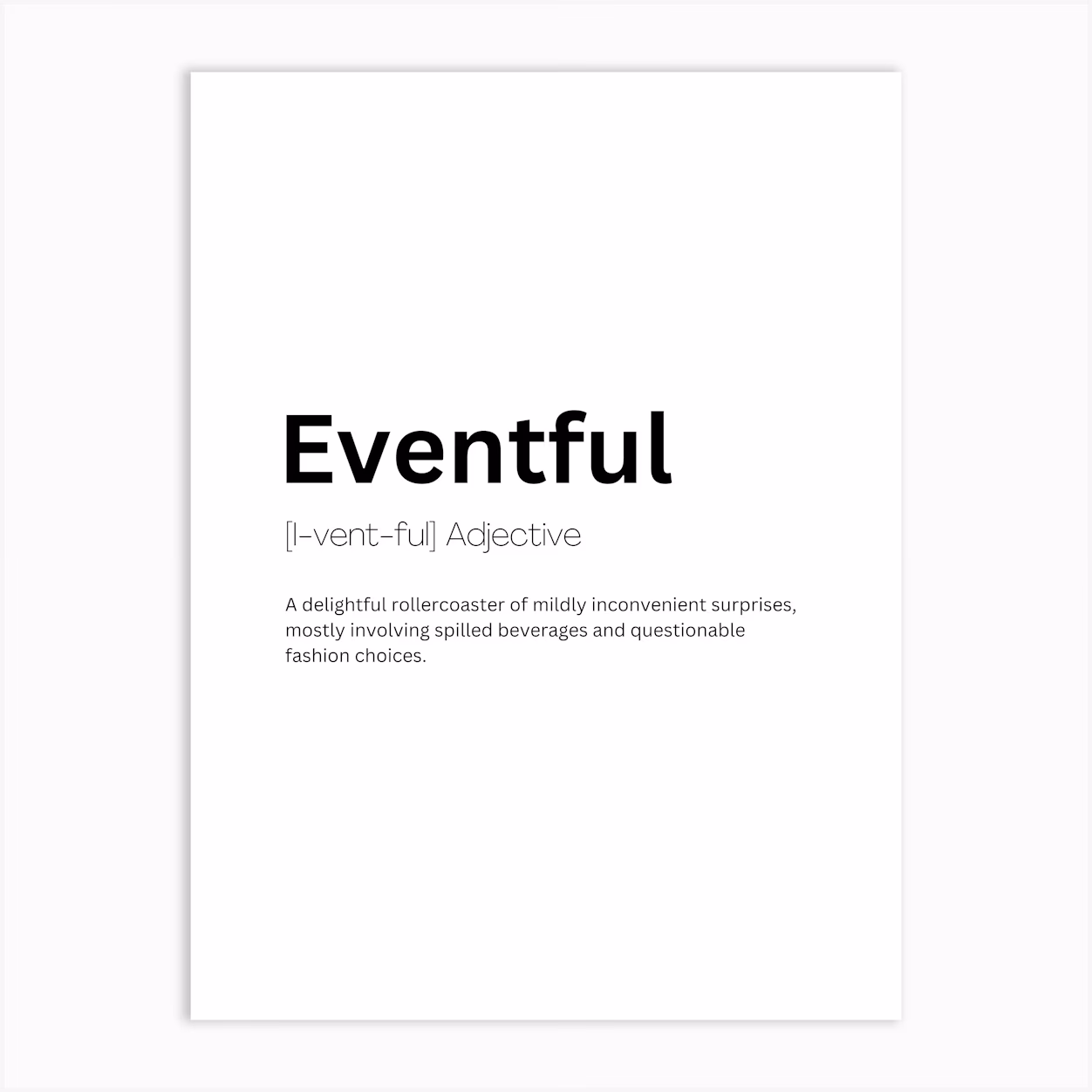 What is the synonym of eventful?