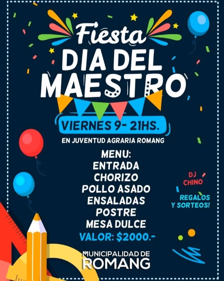 ¿Qué actividades hacer para el Día del Maestro?