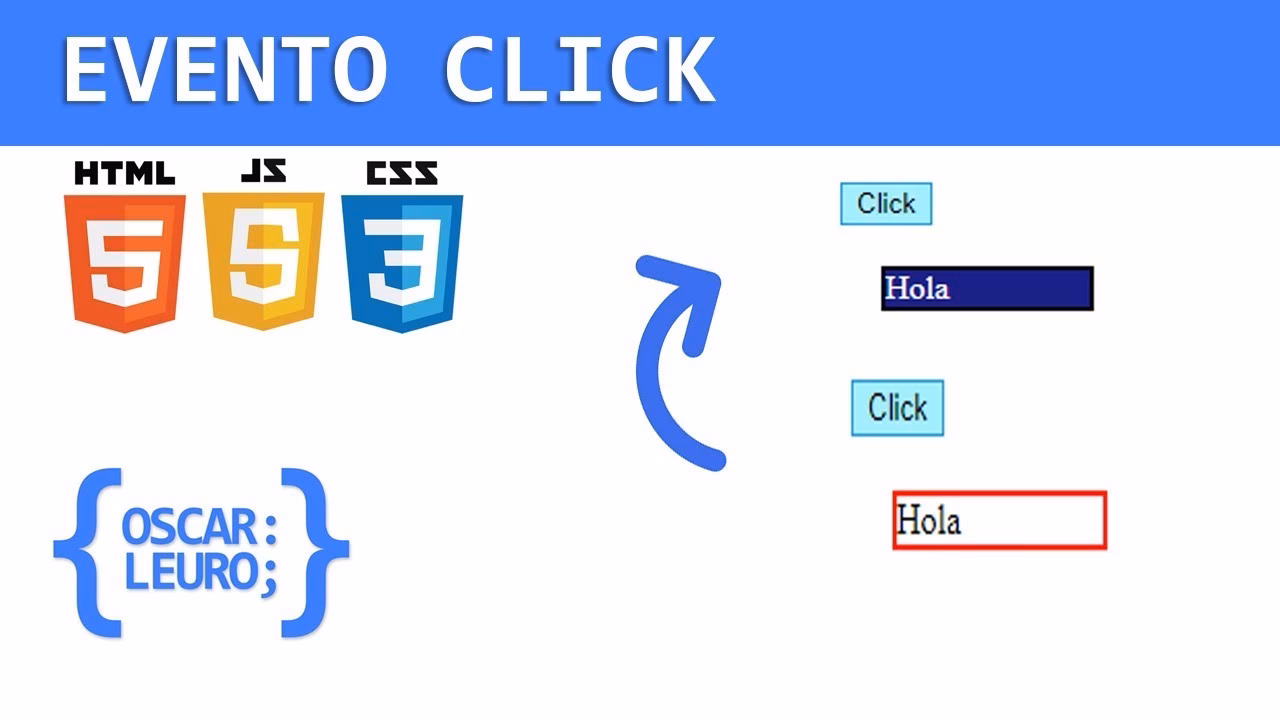 ¿Cómo hacer un botón de clic en HTML?