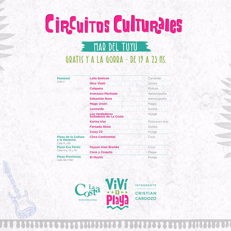 ¿Cuándo es la fiesta de mar del tuyú?