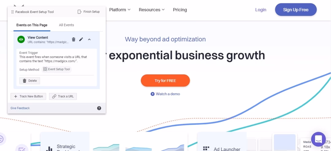 How to track Facebook pixel data?