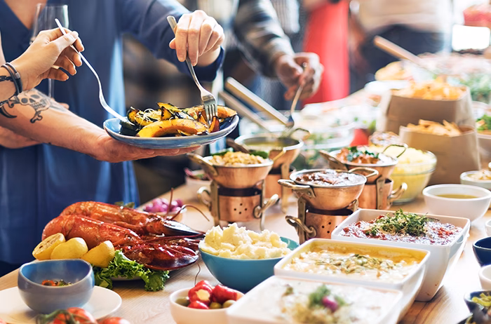 How do you describe a food festival?