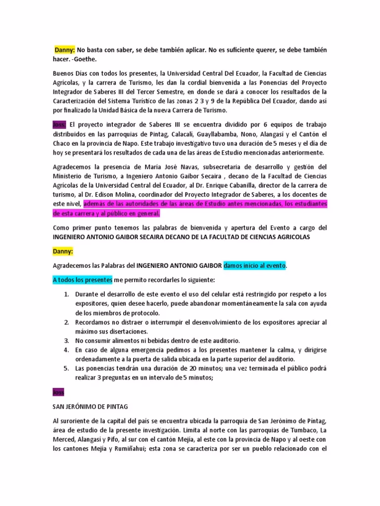 ¿Cómo hacer un guión para realizar un evento?