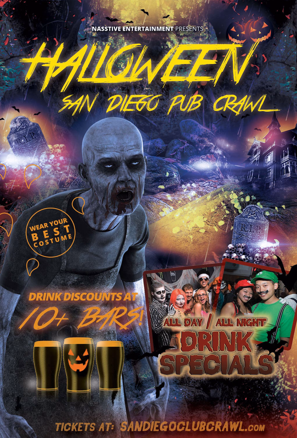 Where to go for Halloween in San Diego?