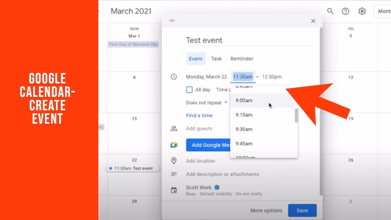 How do I Import events into Google Calendar?