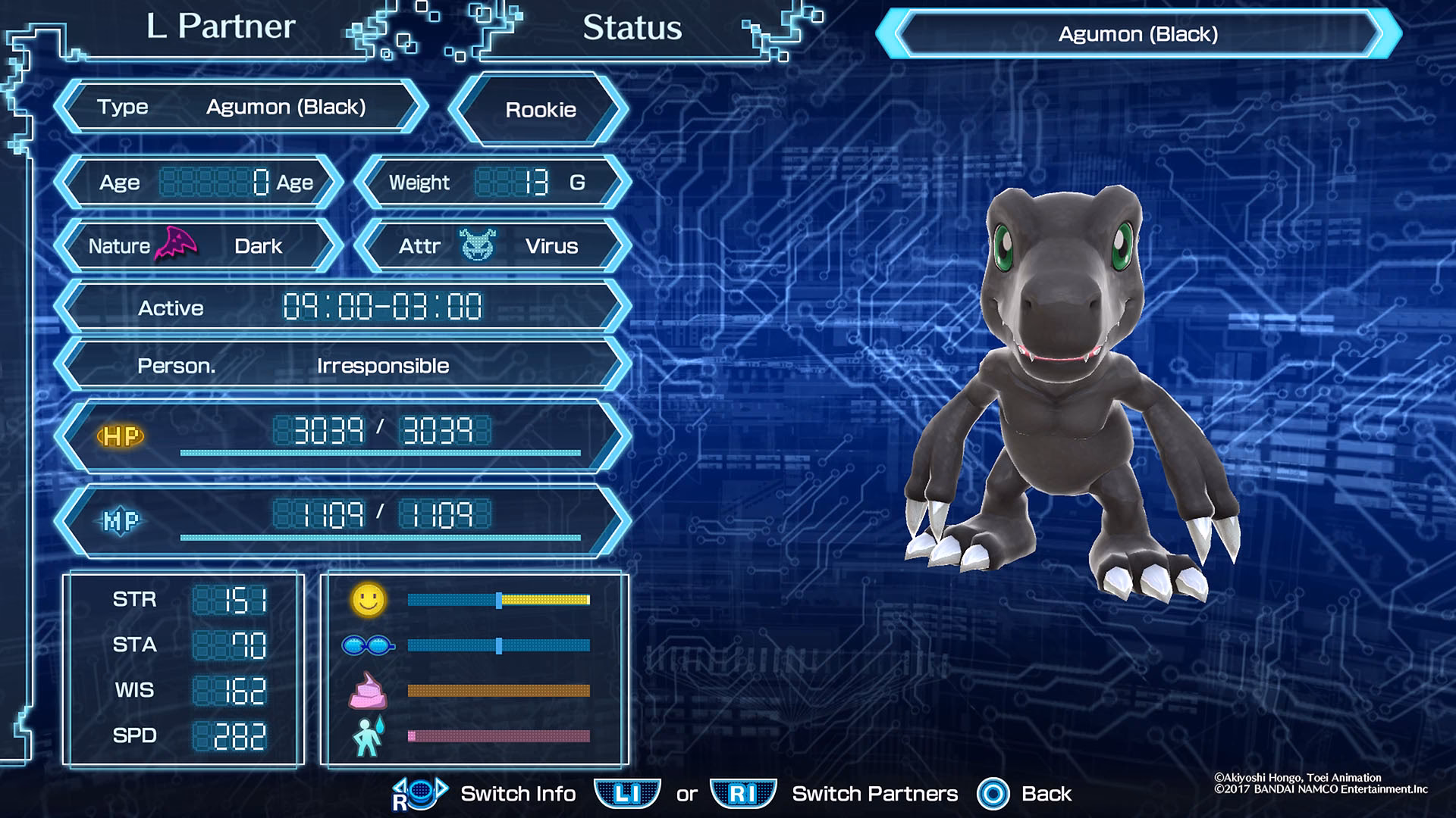 What is the difference between Agumon and BlackAgumon?