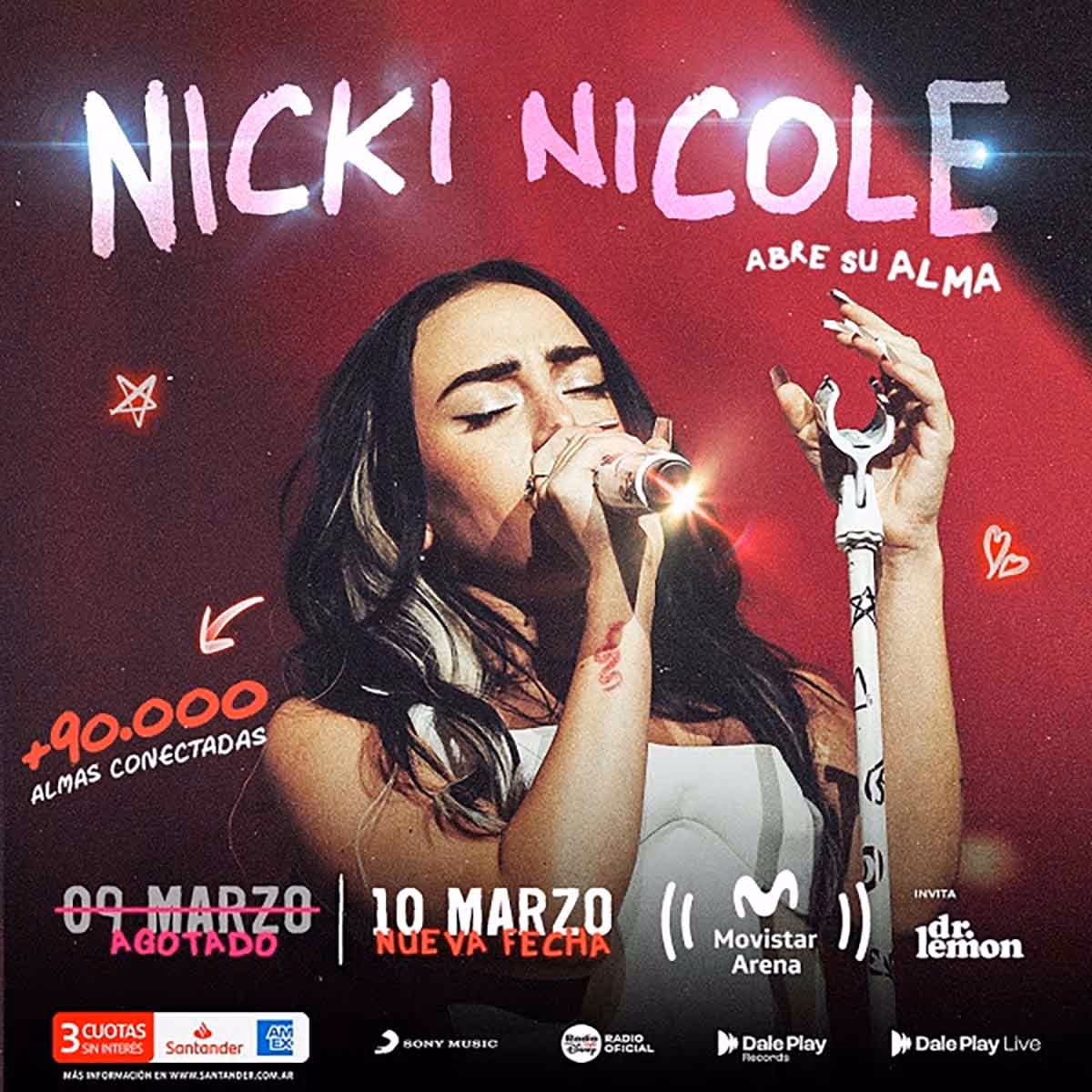 ¿Cuándo viene Nicki Nicole Argentina 2025?
