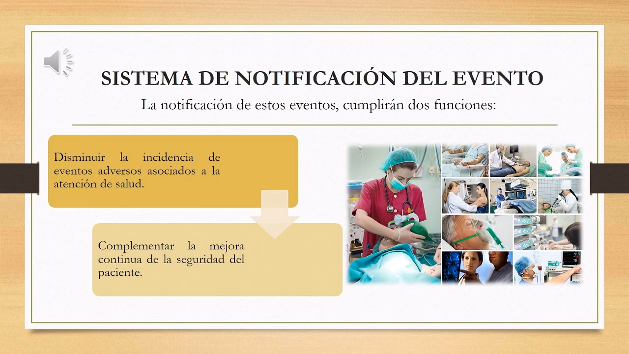 ¿A quién se notifican los eventos adversos?