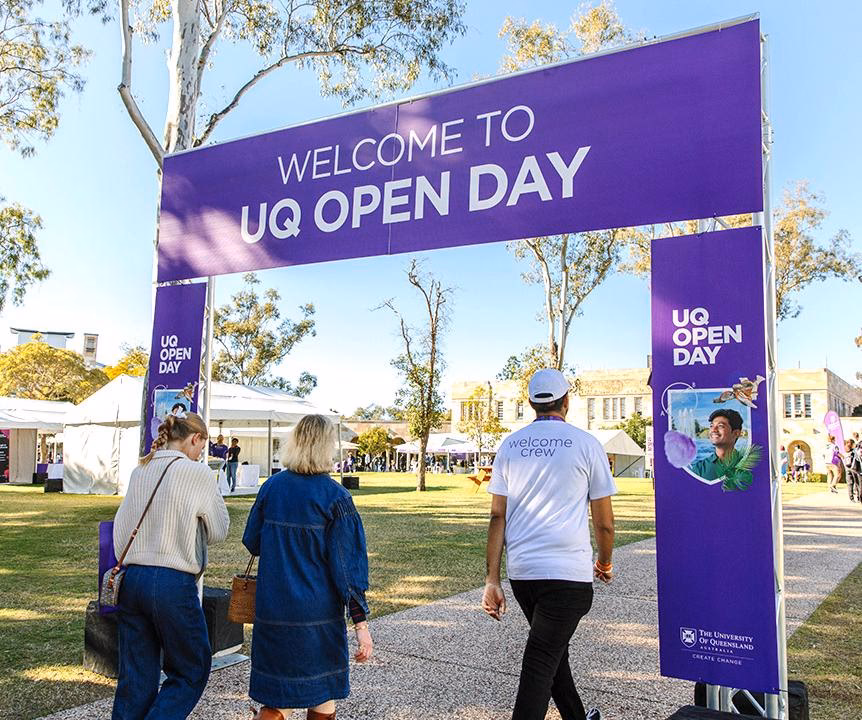 What do you do at the open day?