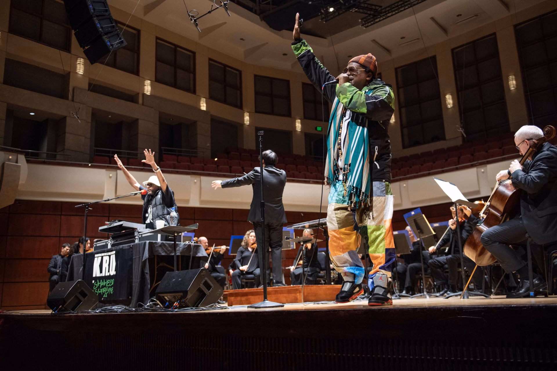 What are the different types of orchestral performances?