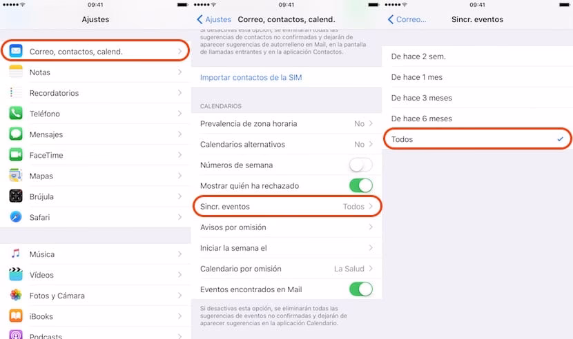 ¿Cómo borro fechas de mi calendario?