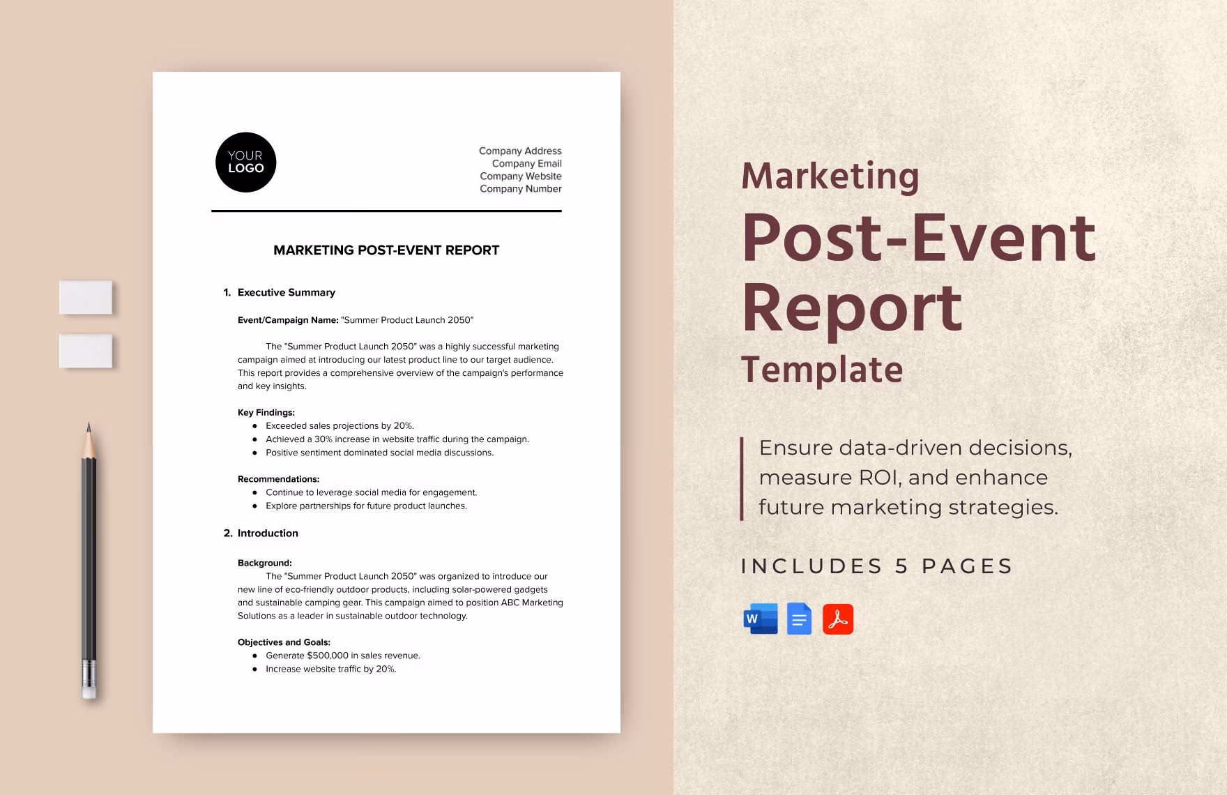 What does post report mean?