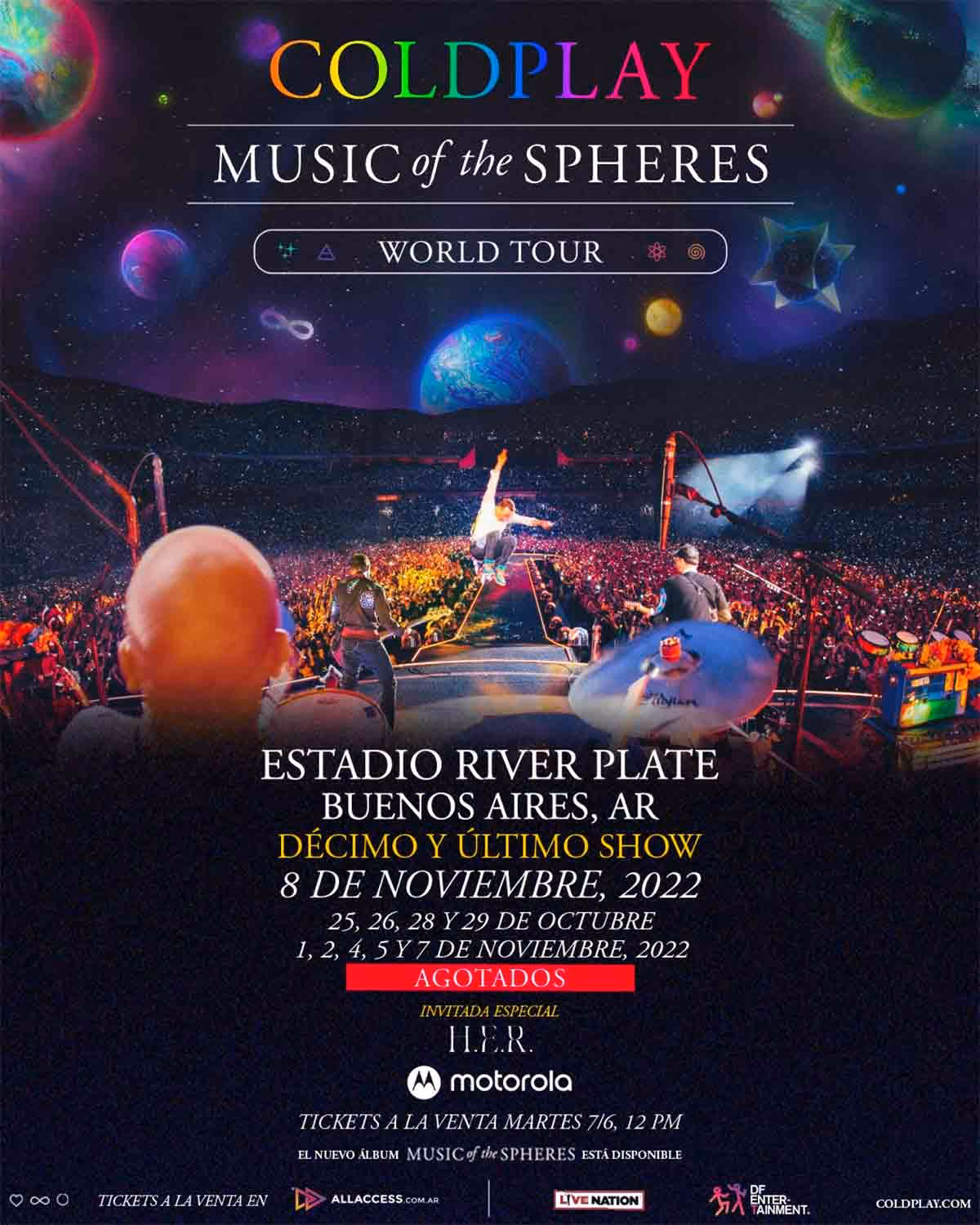 ¿Coldplay hará una gira en 2025?
