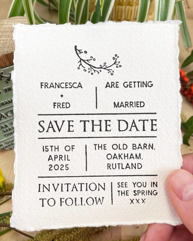 Save The Date Ideas For Events