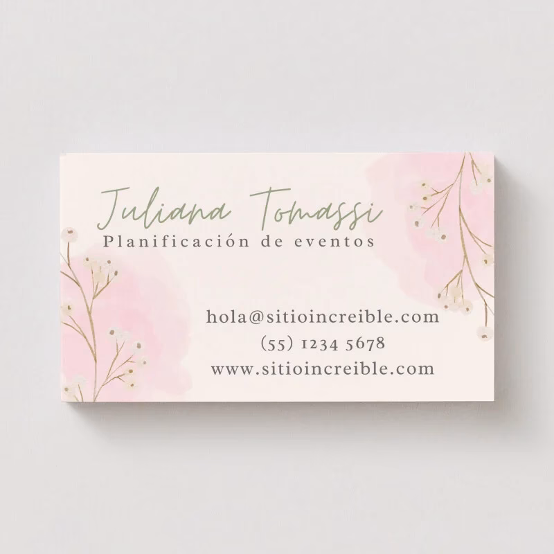 ¿Qué colores usar para una tarjeta de presentación?