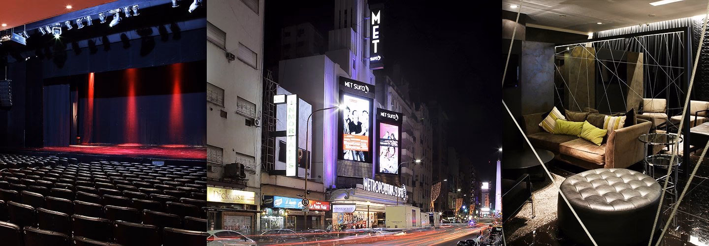¿Cuántas salas tiene el Teatro Metropolitan?