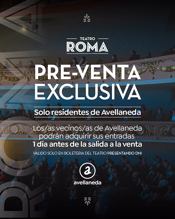 ¿Dónde se encuentra el teatro Roma?