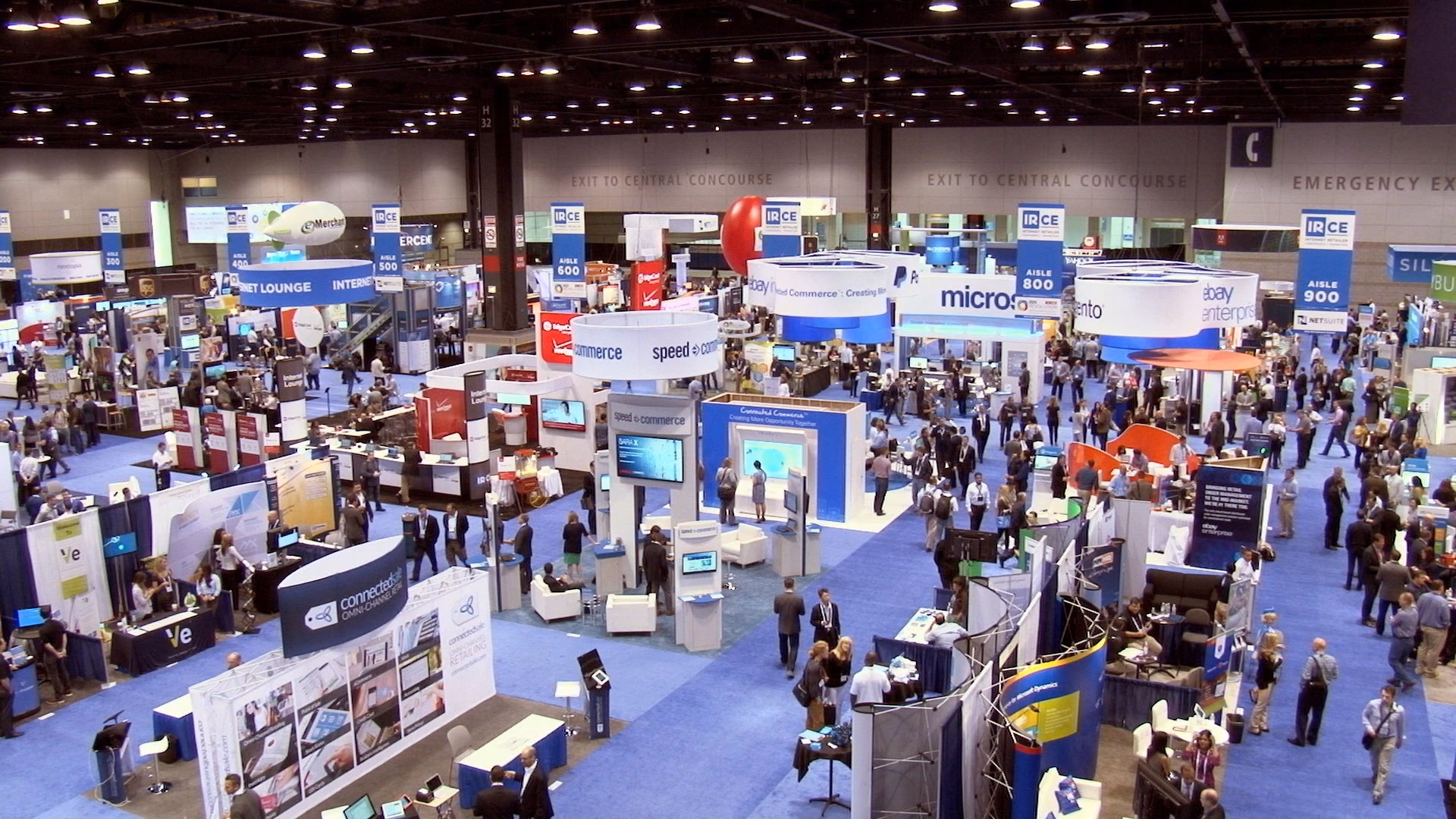 What are the three types of trade shows?